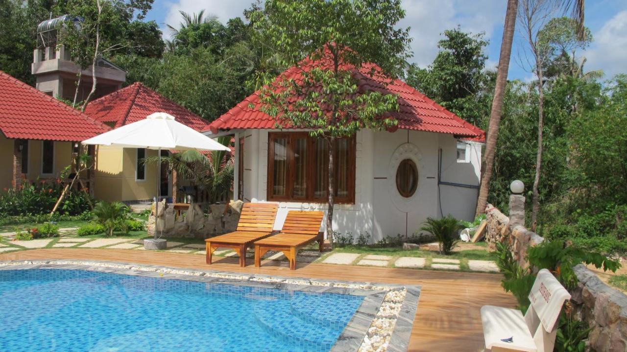 Sun & Wind Paradise Bungalow ฟู้โกว๊ก ภายนอก รูปภาพ
